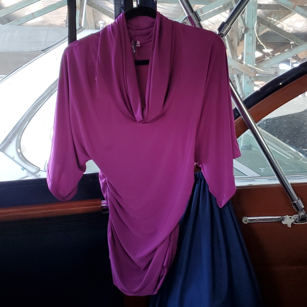 Cowl Neck 'Batwing'-Sleeve 👚Blouse